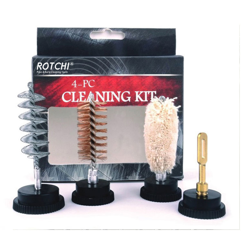 4-pc Shotgun Cleaning Brush Set Window Box